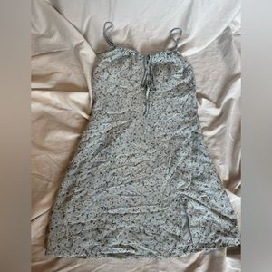 baby blue mini dress